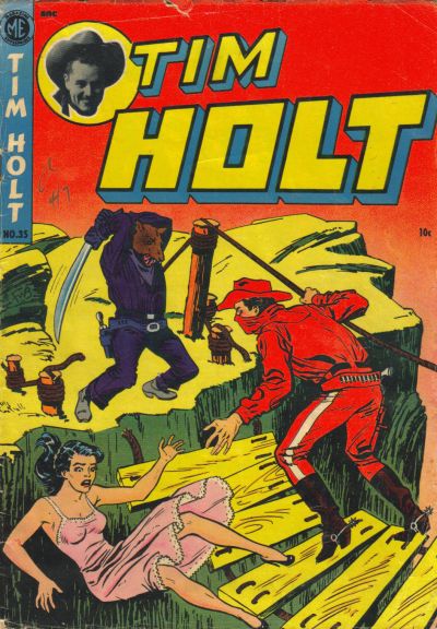 Tim Holt (Magazine Enterprises, 1948 series) #35 (April-May 1953)