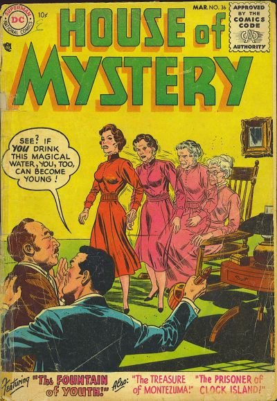 House of Mystery (DC, 1951 series) #36 (March 1955)