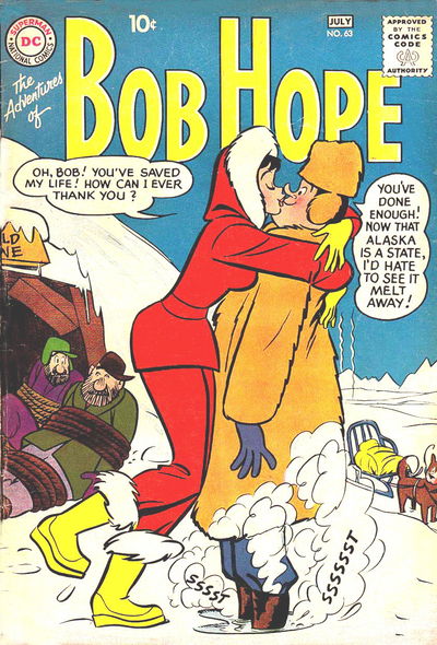 The Adventures of Bob Hope (DC, 1950 series) #63 June-July 1960