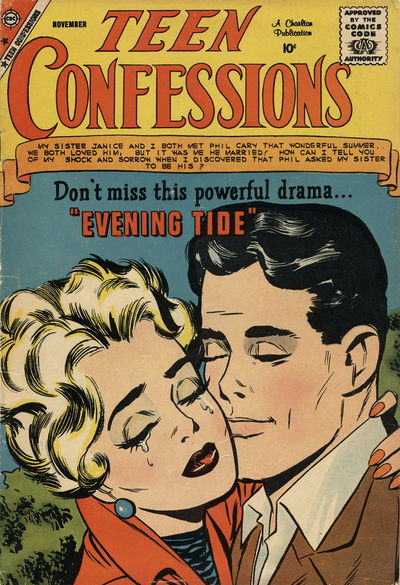 Teen Confessions (Charlton, 1959 series) #2 (November 1959)