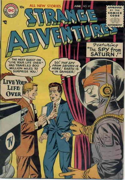 Strange Adventures (DC, 1950 series) #57 (June 1955)