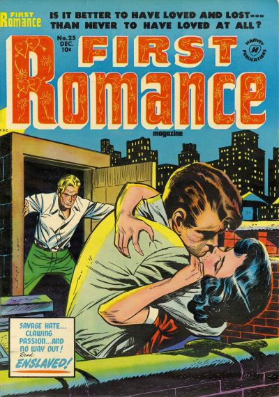 First Romance Magazine (Harvey, 1949 series) #25 December 1953