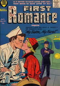 First Romance Magazine (Harvey, 1949 series)  #42 (October 1956)