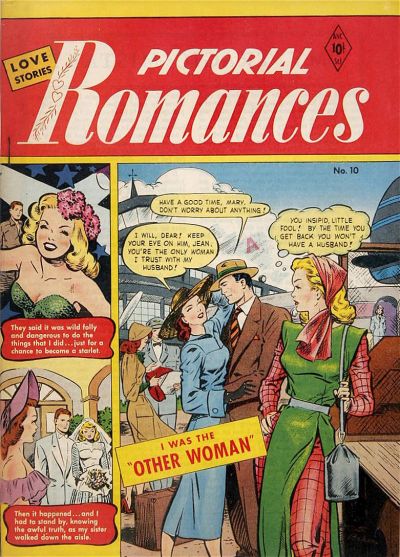 Pictorial Romances (St. John, 1950 series) #10 (November 1951)