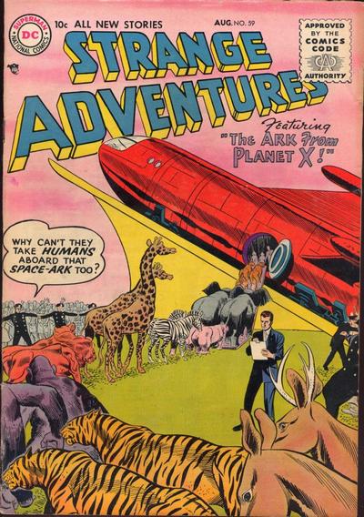 Strange Adventures  #59 (August 1955)