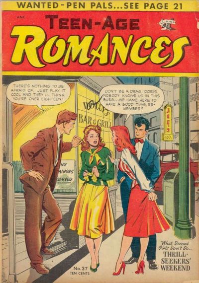 Teen-Age Romances  #37 (May 1954)