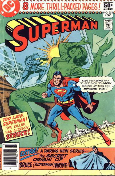 Superman (DC, 1939 series) #353 November 1980