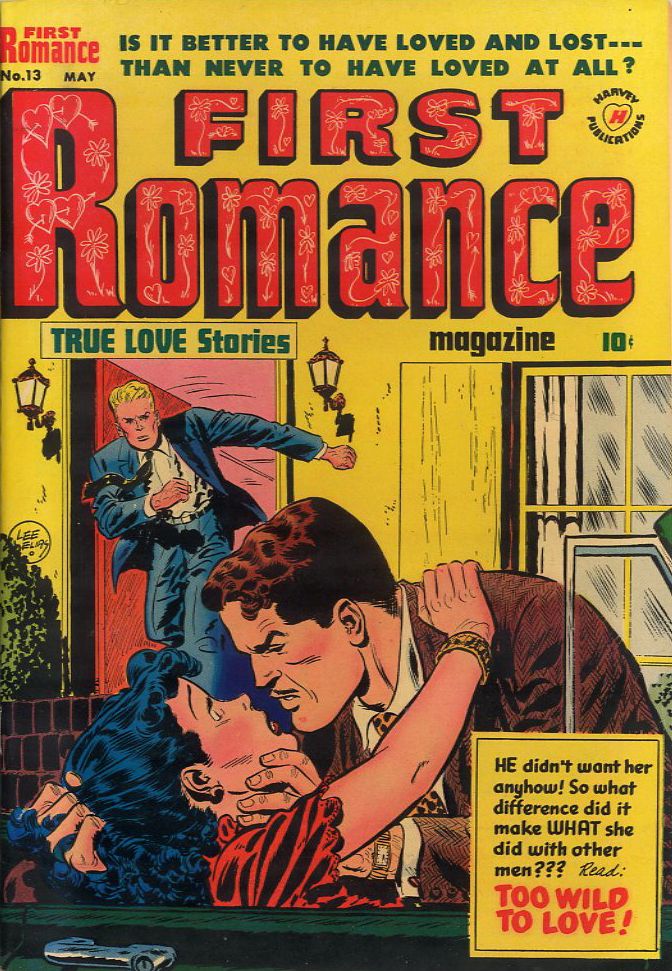First Romance Magazine (Harvey, 1949 series) #13 (May 1952)