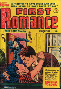First Romance Magazine (Harvey, 1949 series)  #13 (May 1952)