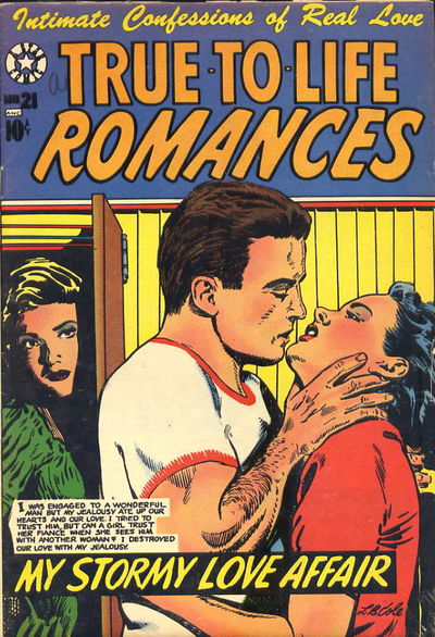 True-to-Life Romances (Star Publications, 1949? series) #21 April 1954