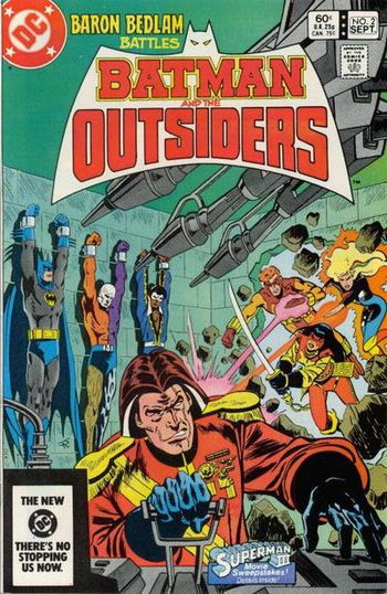 Baron Bedlam Battles Batman and the Outsiders