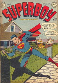 Superboy (DC, 1949 series) #3 July-August 1949