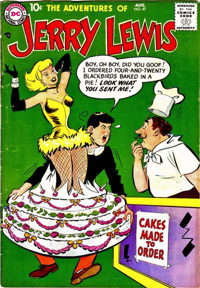 The Adventures of Jerry Lewis (DC, 1957 series) #47 (August 1958)