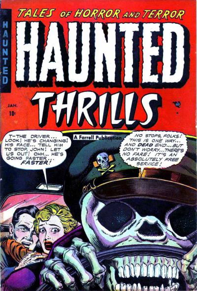 Haunted Thrills (Farrell, 1952 series) #13 January 1954