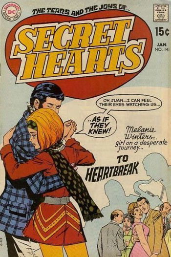 Secret Hearts (DC, 1949 series) #141 January 1970