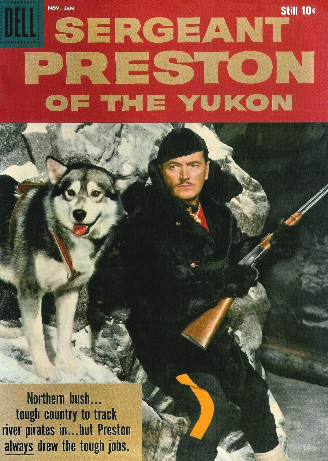 Sergeant Preston of the Yukon (Dell, 1952 series) #29 (November 1958/January 1959)