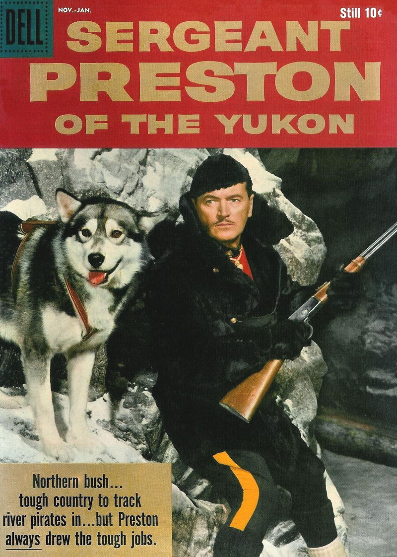 Sergeant Preston of the Yukon (Dell, 1952 series) #29 (November 1958/January 1959)