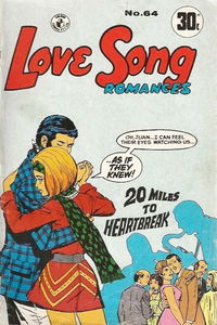 Love Song Romances (Colour Comics) #64 (February 1973?)
