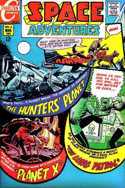 Space Adventures (Charlton, 1968 series) #6 (March 1969)