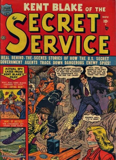 Kent Blake of the Secret Service  #4 (November 1951)