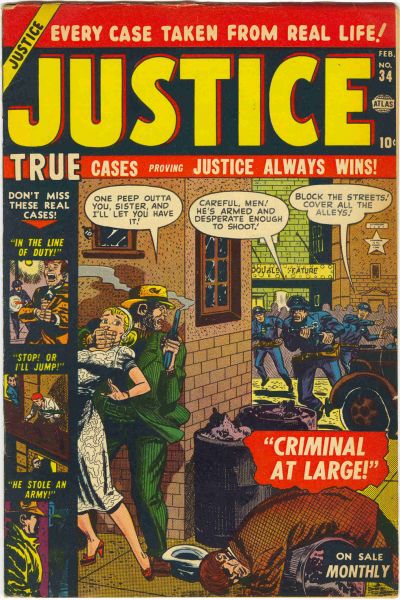 Justice  #34 (February 1953)