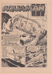 Adventure Comics Featuring Superboy (Color Comics, 1949 series) #1 — The Treasure Beneath the Lake! (page 1)