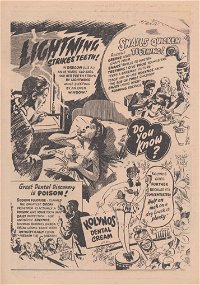 Adventure Comics Featuring Superboy (Color Comics, 1949 series) #1 — Lightning Strikes Teeth! (page 1)