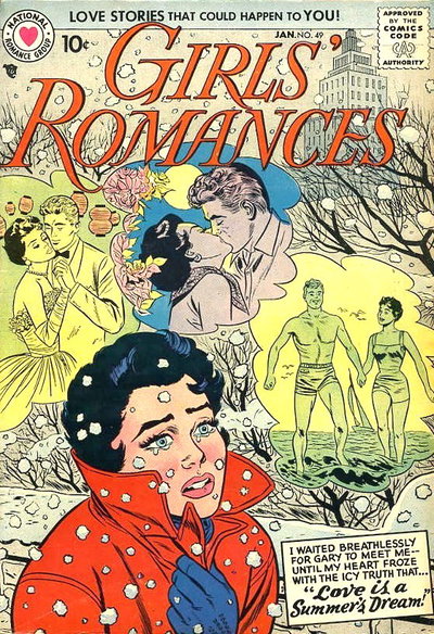 Girls' Romances  #49 (January 1958)