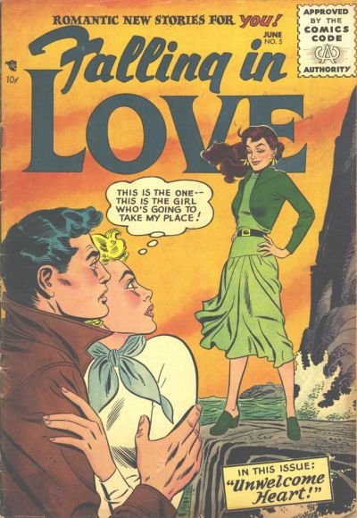 Falling in Love (DC, 1955 series) #5 (May-June 1956)