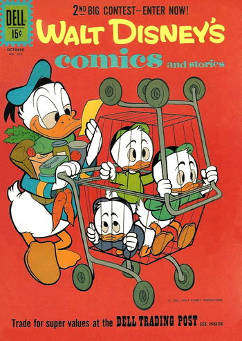 Untitled [Shopping with Huey, Dewey and Louie]