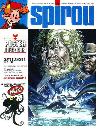 Spirou (Dupuis, 1947 series) #1845 (23 August 1973)