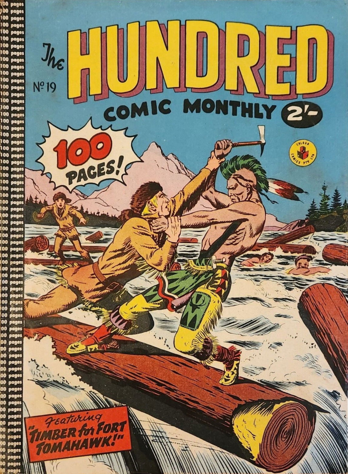 The Hundred Comic Monthly (Colour Comics, 1956 series) #19 ([April 1958?])
