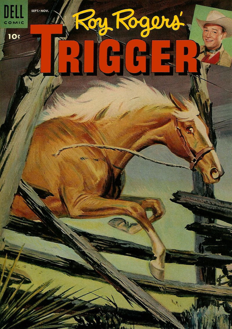Roy Rogers' Trigger (Dell, 1951 series) #14 (September-November 1954)