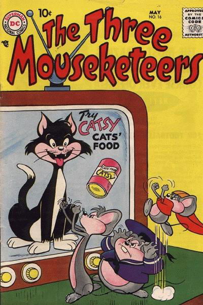 The Three Mouseketeers (DC, 1956 series) #16 (May 1958)