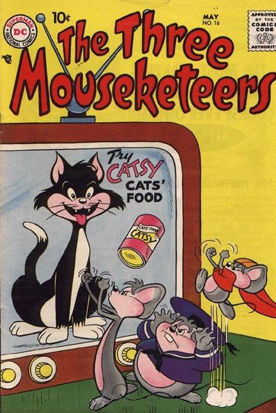 The Three Mouseketeers  #16 (May 1958)