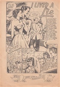 Love and Romance (Frew, 1951 series) #6 — I Lived a Lie (page 1)