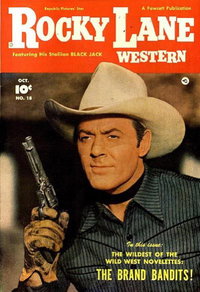 Rocky Lane Western (Fawcett, 1949 series)  #18 (October 1950)