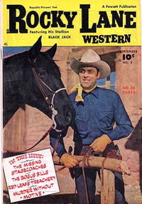 Rocky Lane Western (Fawcett, 1949 series)  #5 (September 1949)