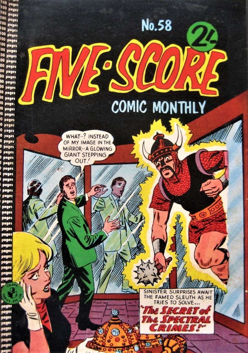 Five-Score Comic Monthly (Colour Comics, 1961 series) #58 (February 1963)