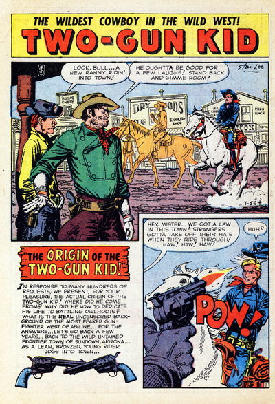 The Origin of the Two-Gun Kid! (<span class="fw-500">Two Gun Kid</span>  #52 (February 1960)), page 1