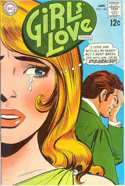 Girls' Love Stories (DC, 1949 series) #140 January 1969