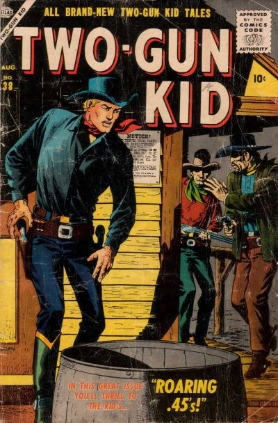 Two Gun Kid (Marvel, 1953 series) #38 (August 1957)