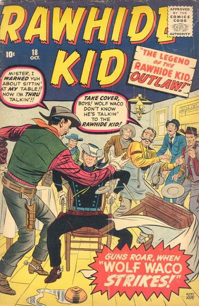 The Rawhide Kid (Marvel, 1960 series) #18 (October 1960)