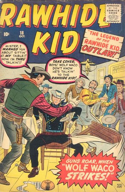 The Rawhide Kid (Marvel, 1960 series) #18 (October 1960)