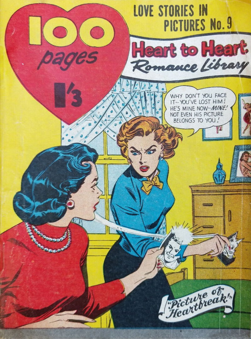Heart to Heart Romance Library (Colour Comics, 1958 series) #9 ([February 1959?])