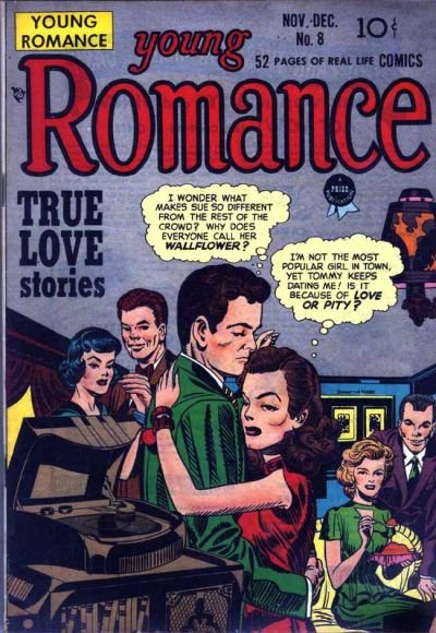 Young Romance (Prize, 1947 series) v2#2 (8) (November-December 1948)