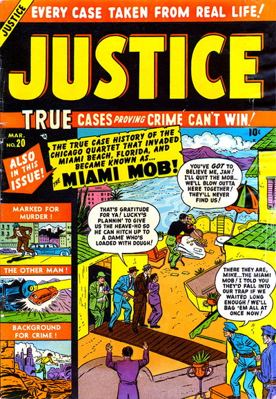 Justice  #20 (March 1951)