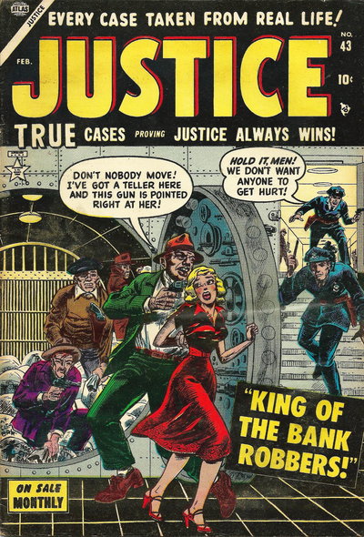 Justice  #43 (February 1954)
