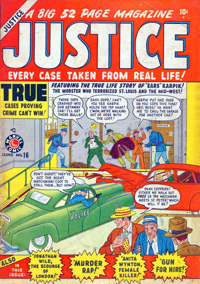 Justice  #16 (June 1950)
