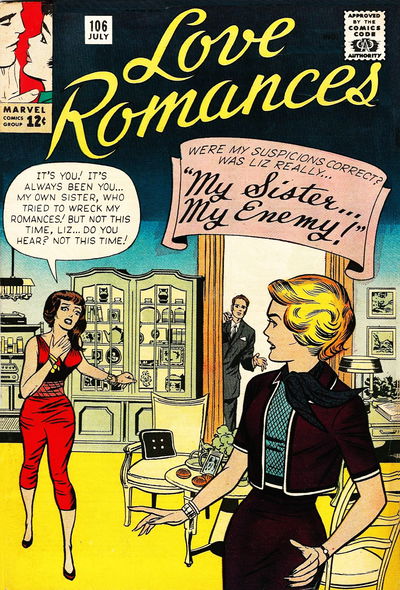 Love Romances (Marvel, 1949 series) #106 July 1963